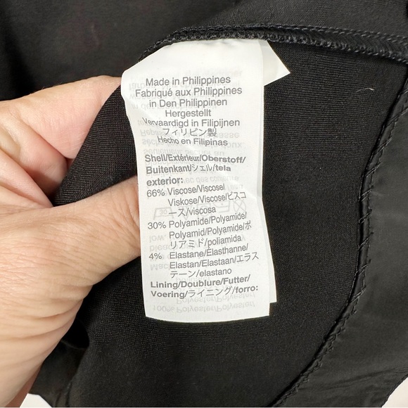 J. Crew NWT Fit & Flare Sheath Dress Stretch Ponte Knit Black SZ 2 - Picture 12 of 16